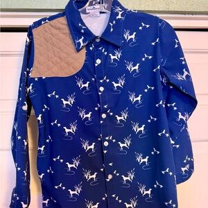 Blue Quail boys long sleeve shirt size 7